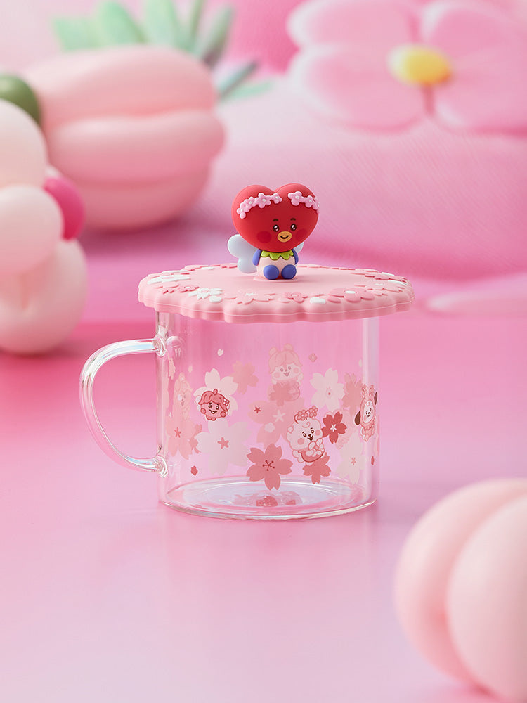 BT21 Baby Spring Fairy Glass and Lid Set
