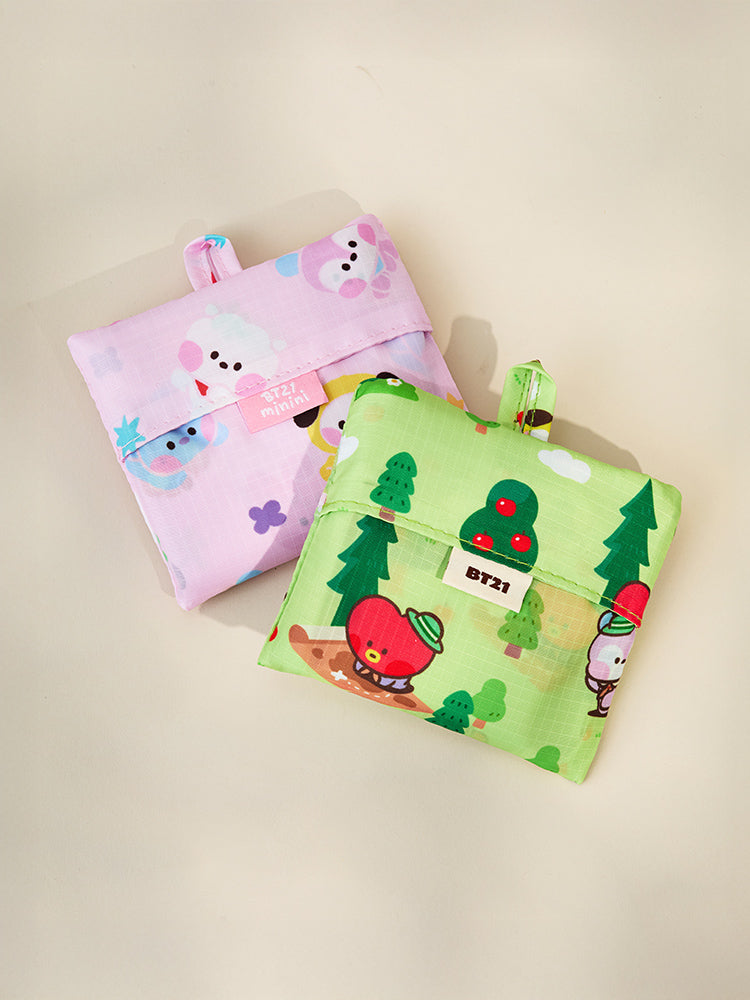 BT21 minini Scout Foldable Reusable Bag