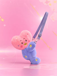 BT21 The Journey Hug Me Plush Crossbody Bag
