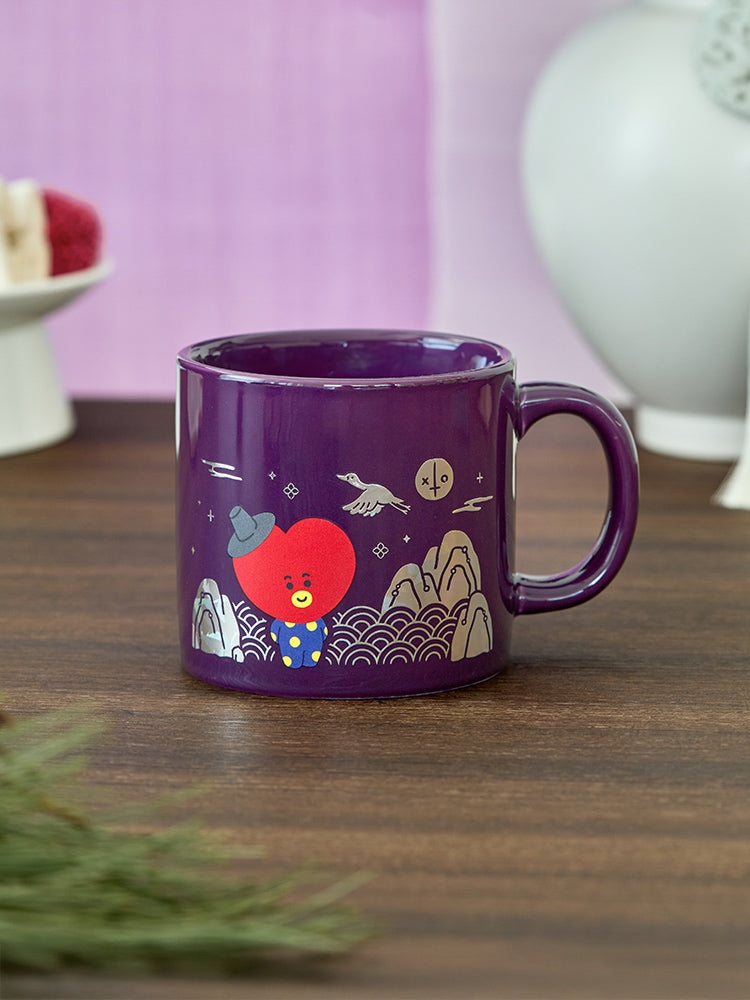 21 af coffee mugs two day shipping BT21 Premium K-Edition Mother-of-Pearl Graphic Mug (320ml) TATA