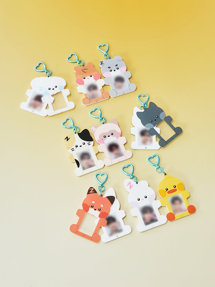 ZEROBASEONE zeroni FLUFFY Wonderland Magnet ID Photo Holder – LINE