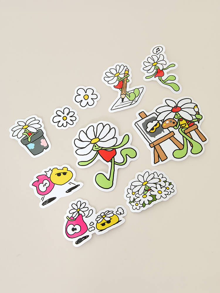ZO&FRIENDS A&NE ZOA ラグ ステッカー セット ZO&FRIENDS Sticker Pack – LINE FRIENDS_US