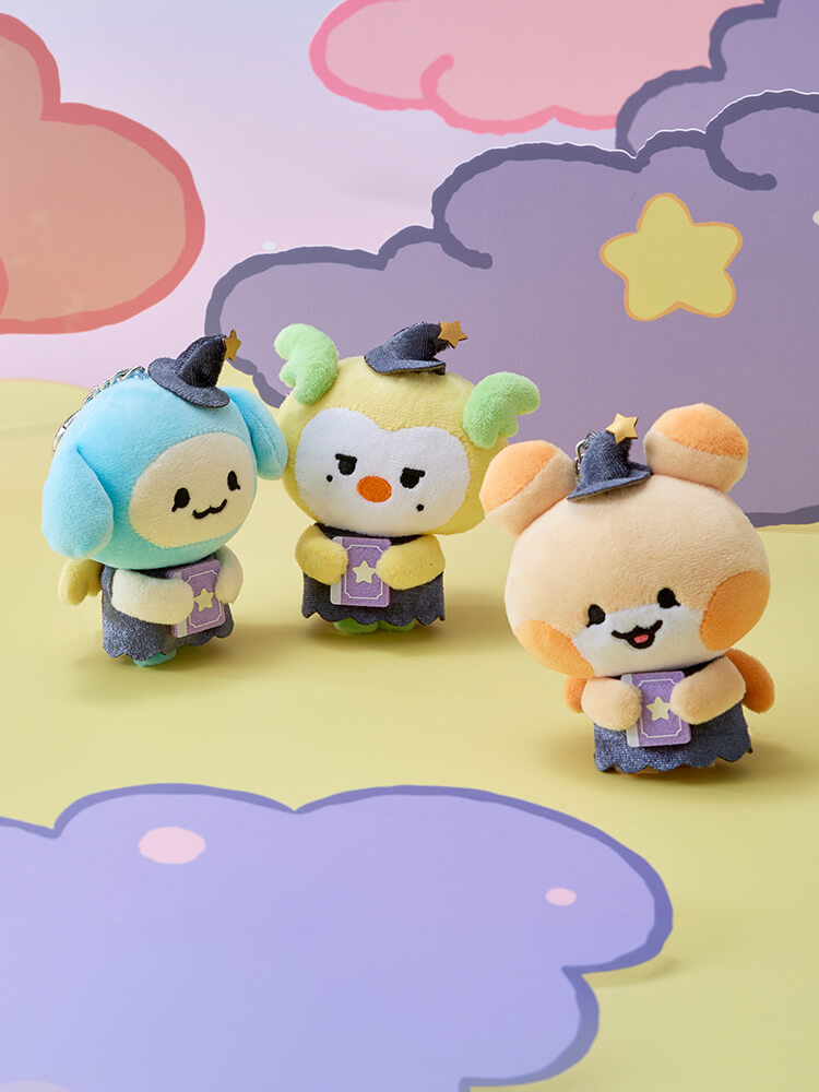 MIGHTEEZ Wonder Room Plush Keyring – LINE FRIENDS_US