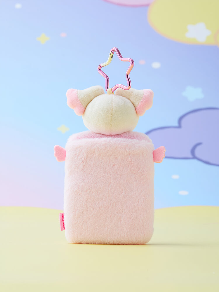 MIGHTEEZ Wonder Room Photo Card Holder Plush Keyring