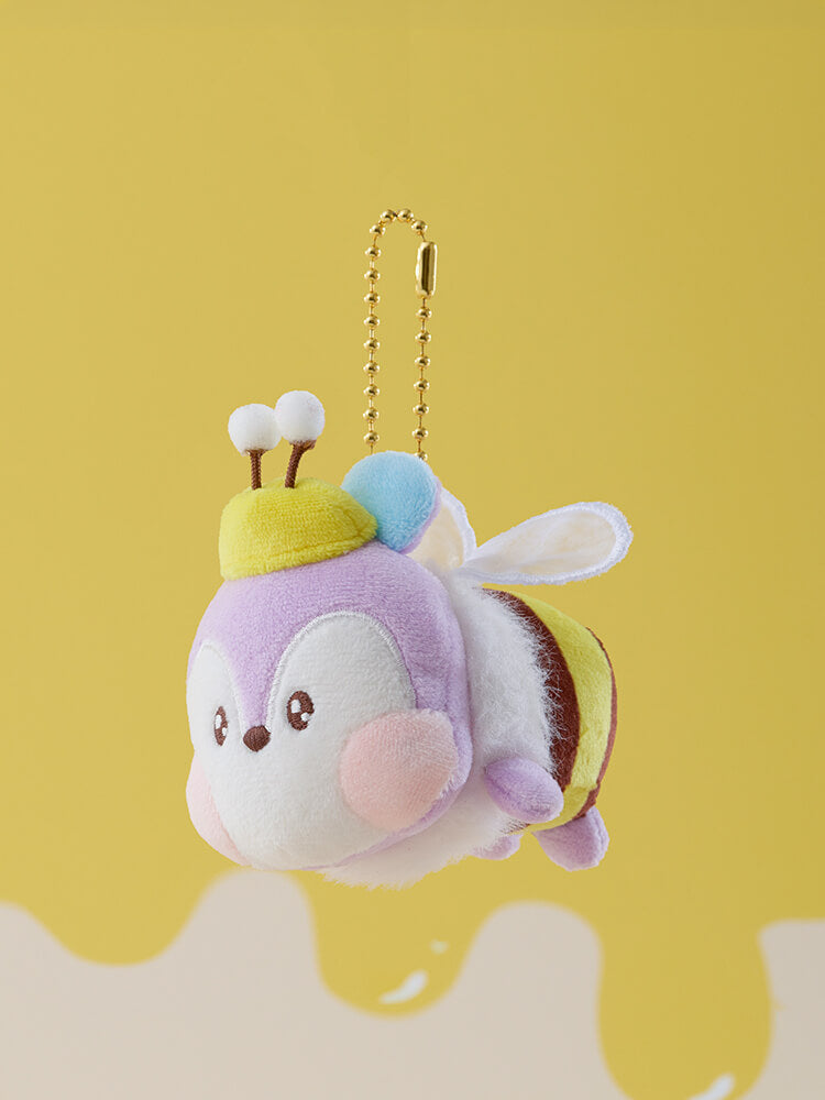 BT21 mini minini Honey Bee Plush Keyring