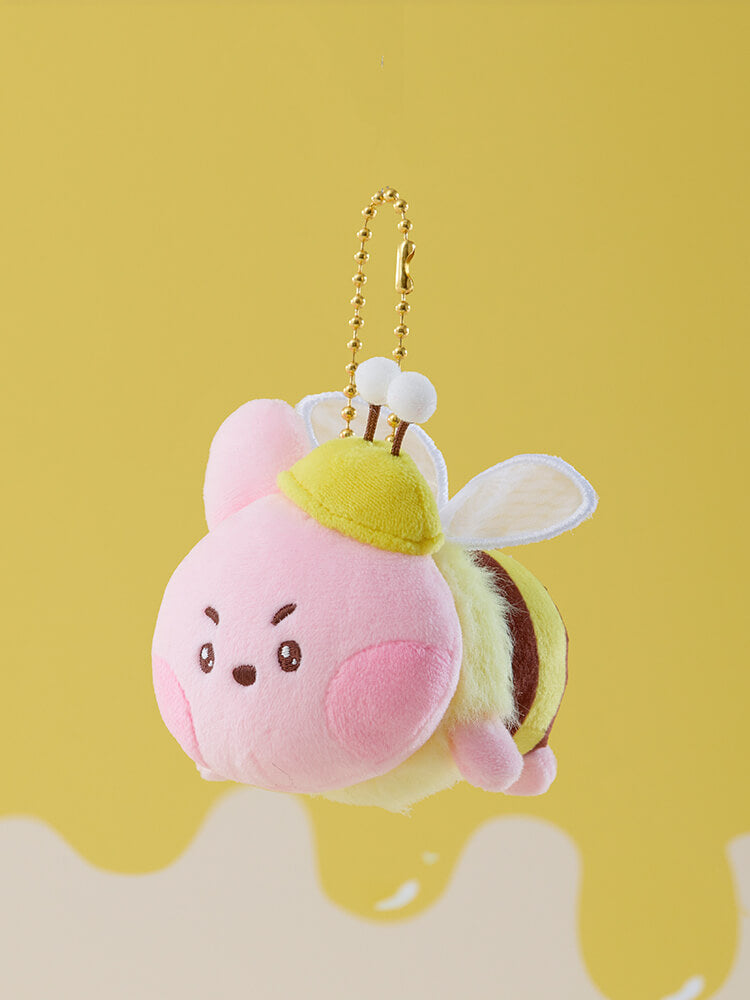 BT21 mini minini Honey Bee Plush Keyring