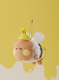 BT21 mini minini Honey Bee Plush Keyring