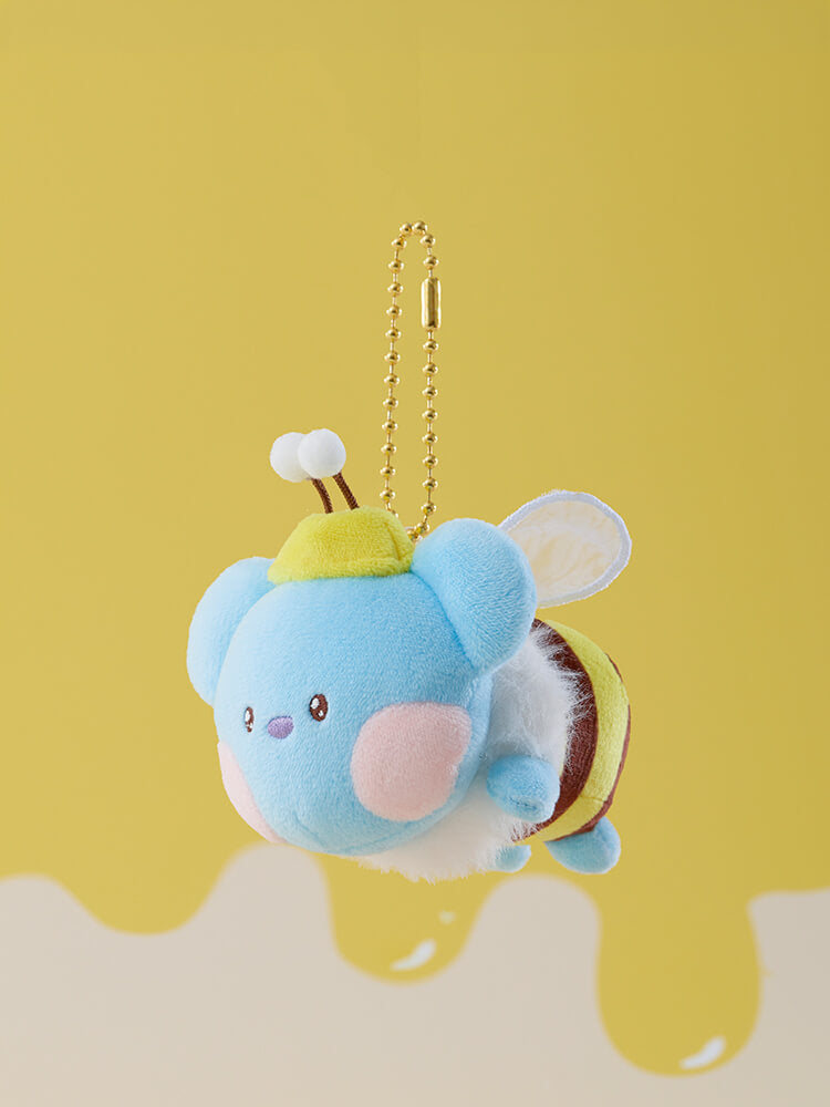 BT21 mini minini Honey Bee Plush Keyring