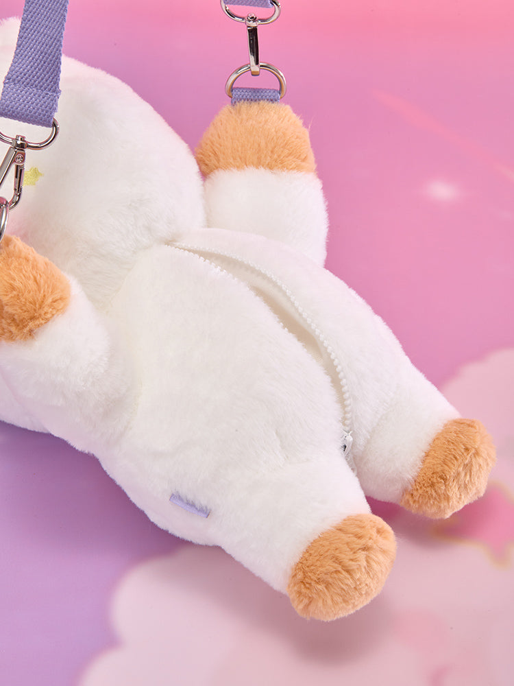 BT21 The Journey Hug Me Plush Crossbody Bag