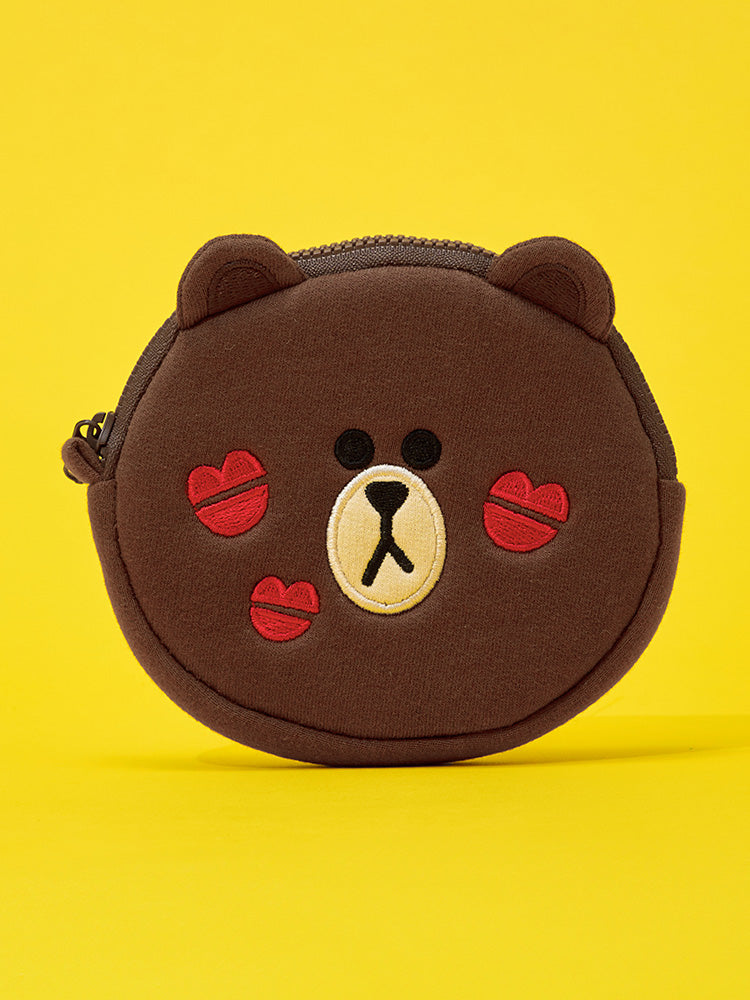 LINE FRIENDS Original Face Pouch