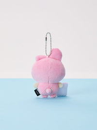 BT21 Today's Face Teardrop Plush Keyring