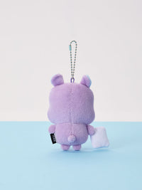BT21 Today's Face Teardrop Plush Keyring