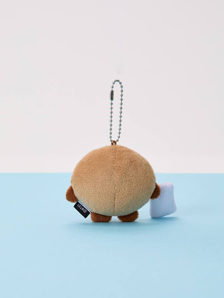 BT21 Today's Face Teardrop Plush Keyring