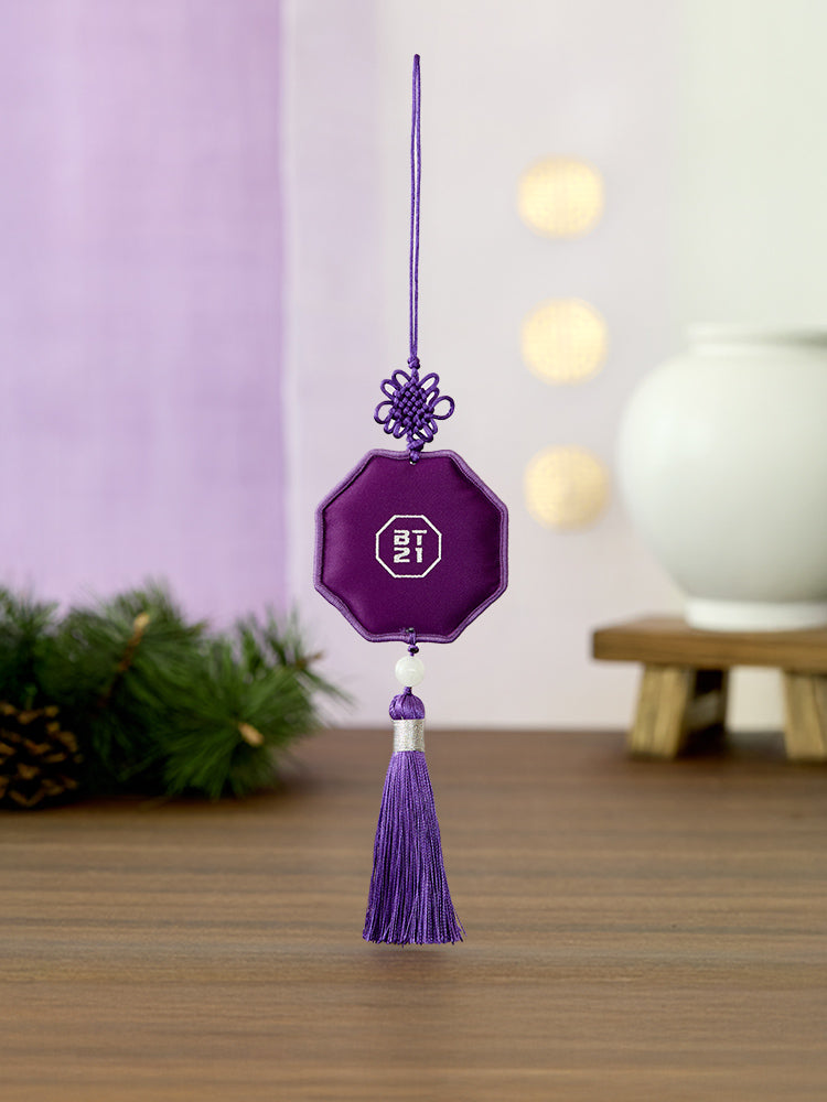 BT21 Premium K-Edition Embroidered Tassel Keyring