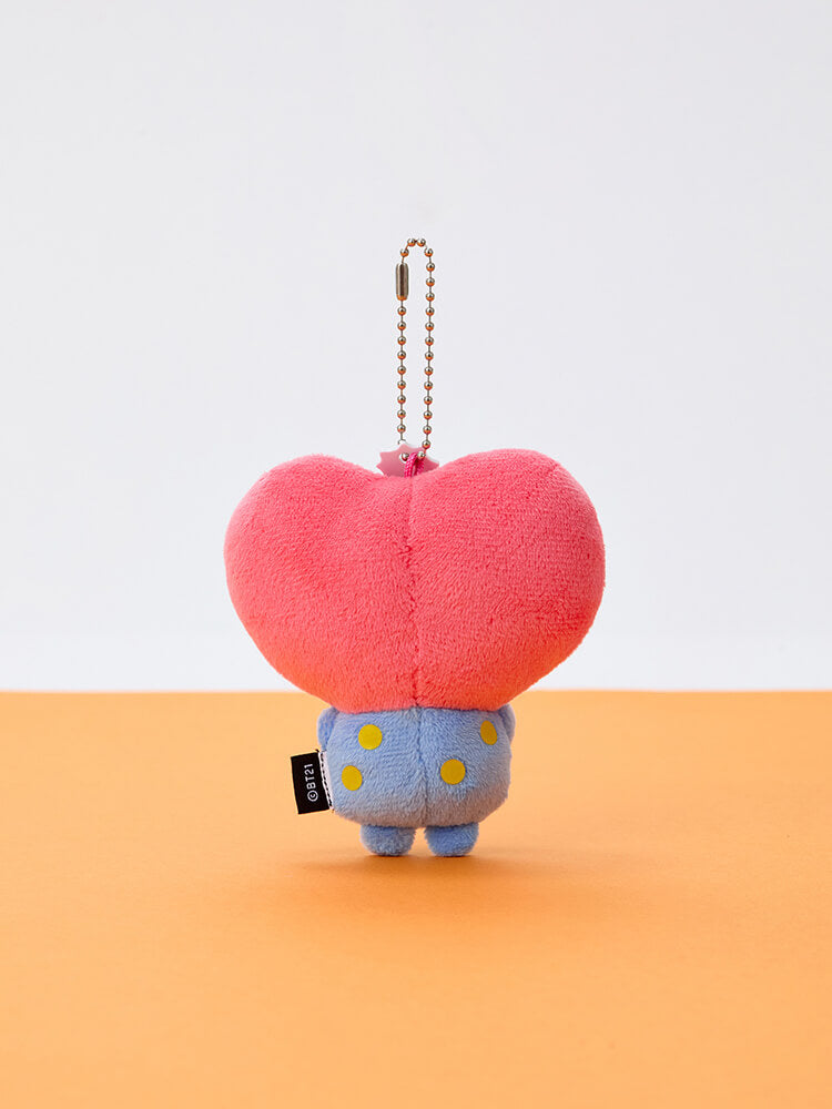 BT21 Today's Face Heartbeat Plush Keyring