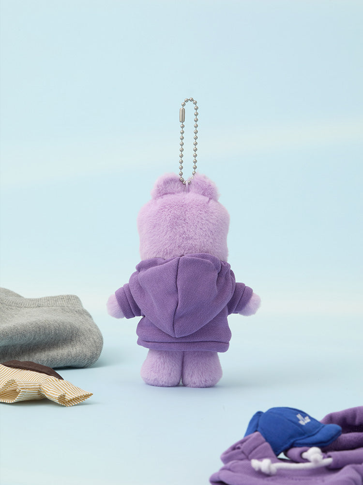 BT21 Petit Closet Plush Keyring