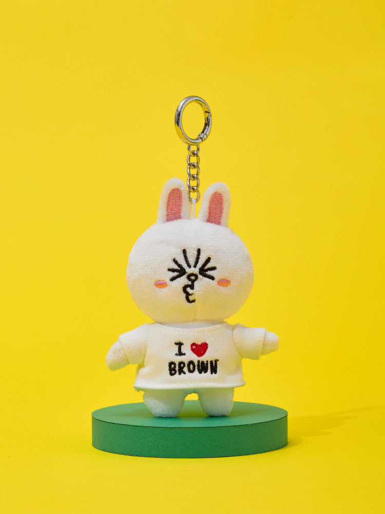 LINE FRIENDS Original Plush Keyring