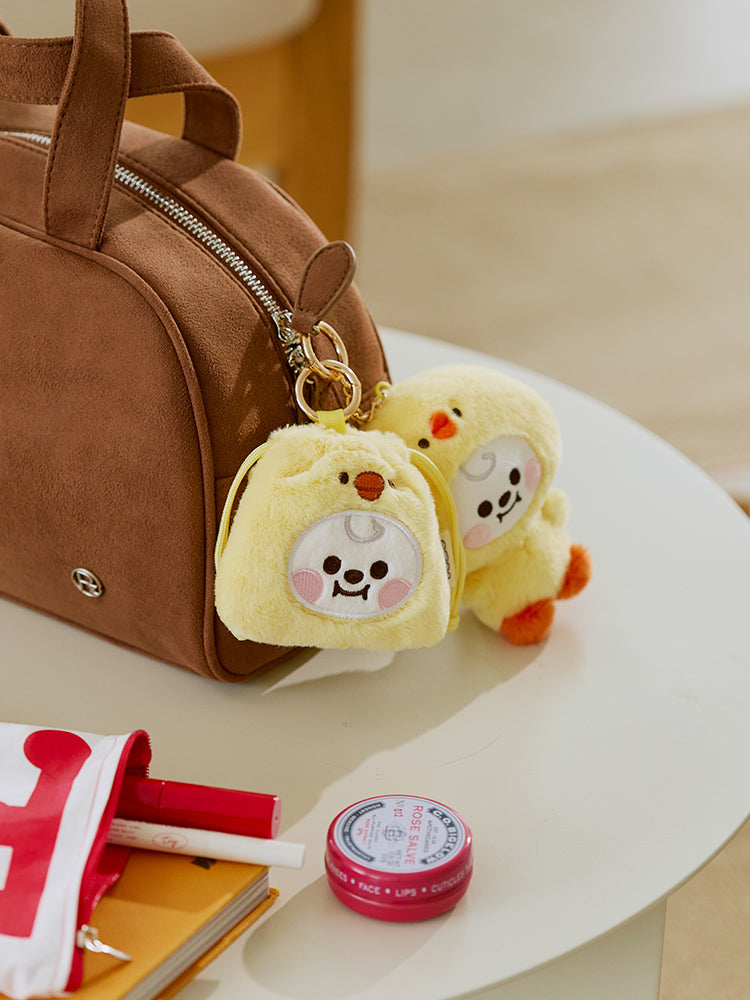 BT21 Fluffy mini Bag Charm Pouch – LINE FRIENDS_US