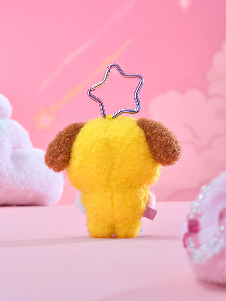 BT21 The Journey Purple Star Plush Keyring