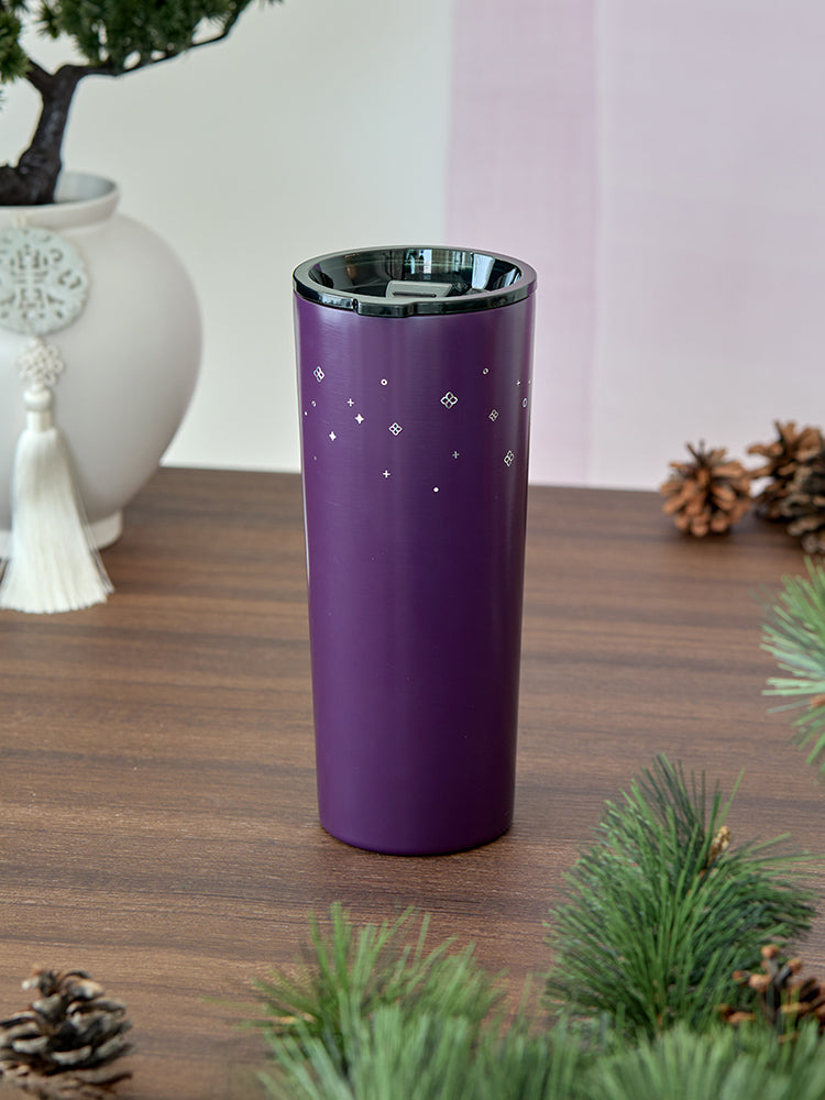 BT21 Premium K-Edition Mother-of-Pearl Graphic Tumbler (710ml