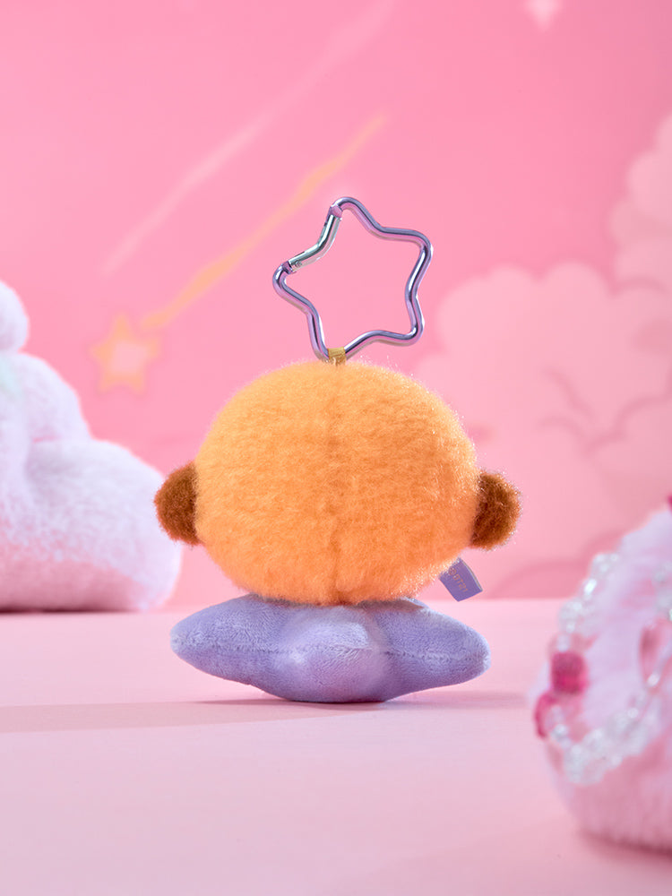 BT21 The Journey Purple Star Plush Keyring