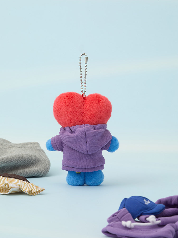 BT21 Petit Closet Plush Keyring