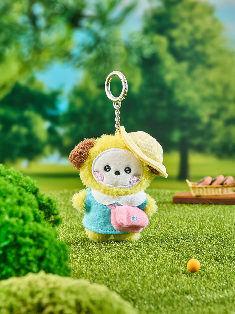 BT21 mini minini Picnic Plush Keyring