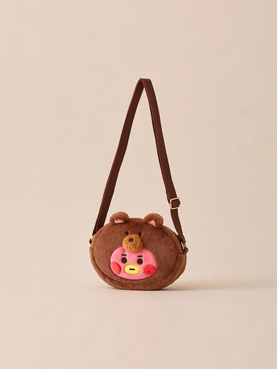 BT21 Fluffy Baby Crossbody Bag