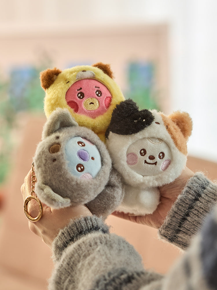BT21 BABY More Fluffy Plush Keyring