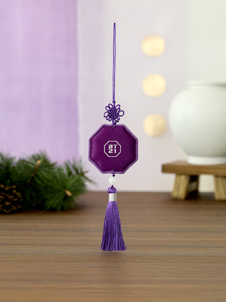 BT21 Premium K-Edition Embroidered Tassel Keyring