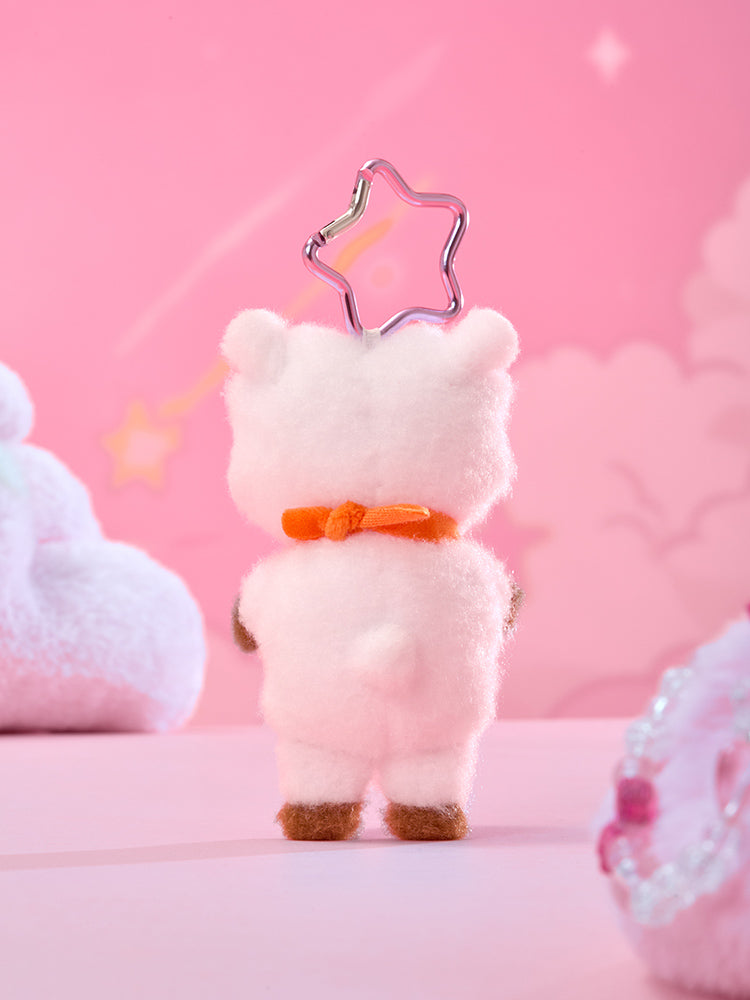 BT21 The Journey Purple Star Plush Keyring