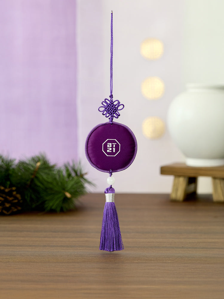 BT21 Premium K-Edition Embroidered Tassel Keyring