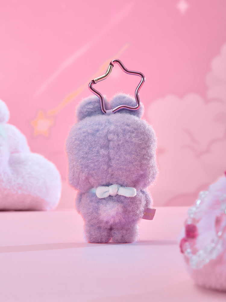 BT21 The Journey Purple Star Plush Keyring