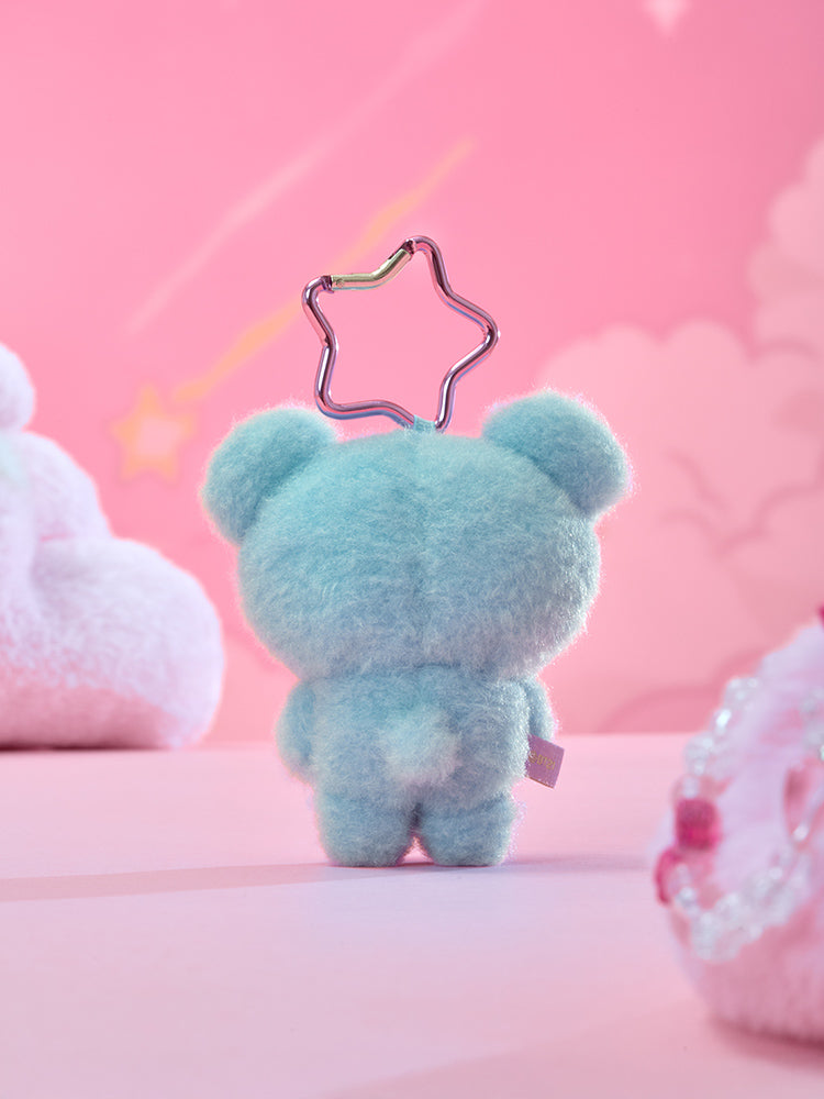BT21 The Journey Purple Star Plush Keyring