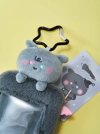 MIGHTEEZ Wonder Room Photo Card Holder Plush Keyring