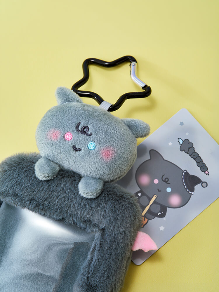 MIGHTEEZ Wonder Room Photo Card Holder Plush Keyring