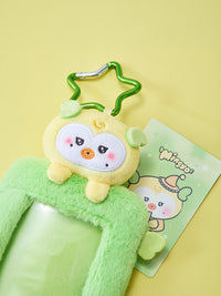 MIGHTEEZ Wonder Room Photo Card Holder Plush Keyring