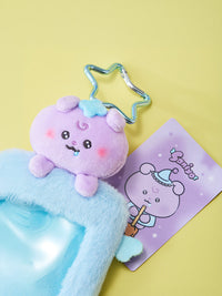 MIGHTEEZ Wonder Room Photo Card Holder Plush Keyring