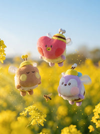 BT21 mini minini Honey Bee Plush Keyring