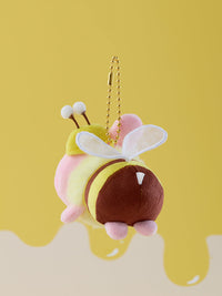 BT21 mini minini Honey Bee Plush Keyring