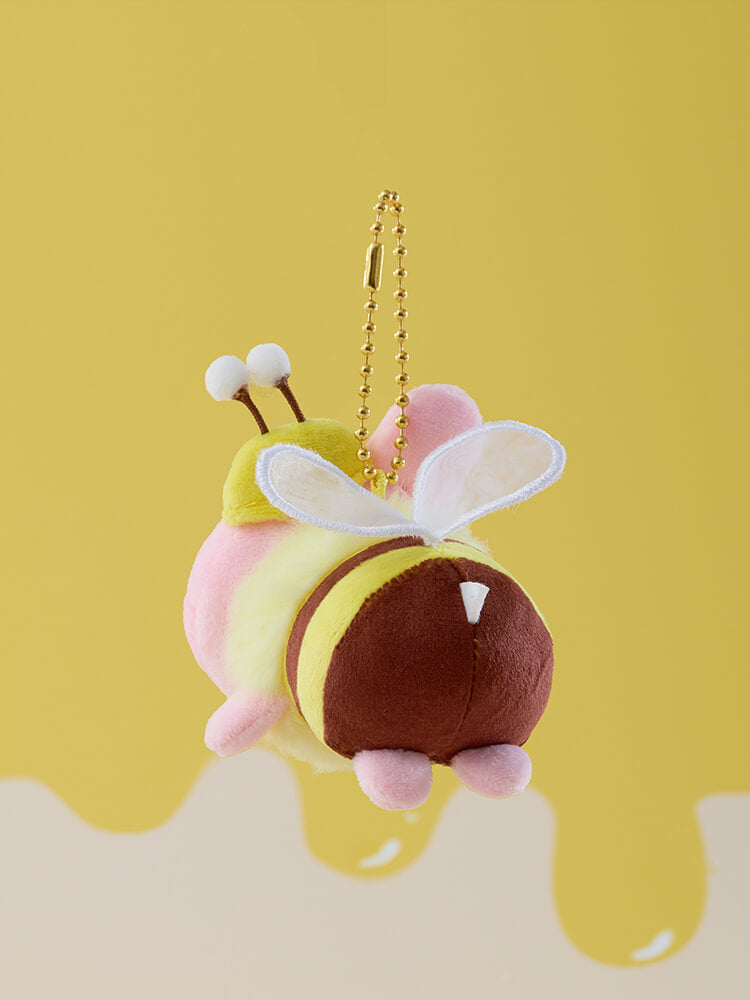 BT21 mini minini Honey Bee Plush Keyring