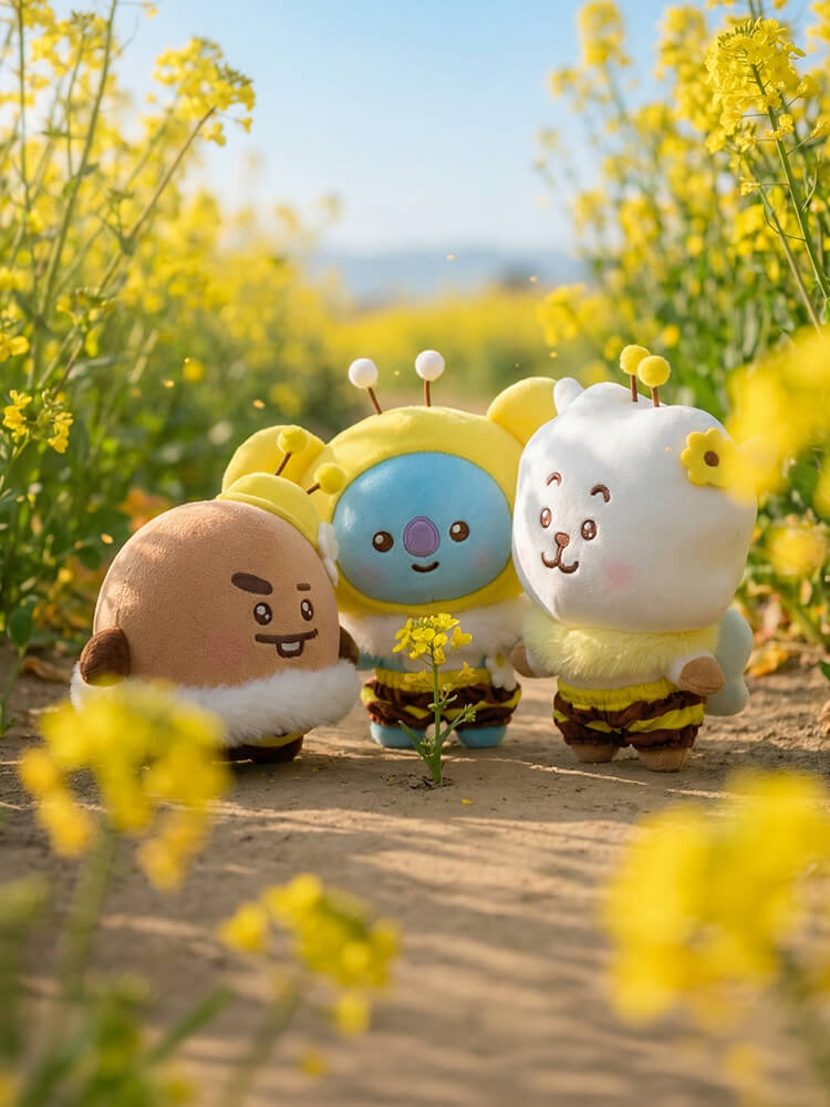 BT21 Honey Bee Medium Plush – LINE FRIENDS_US