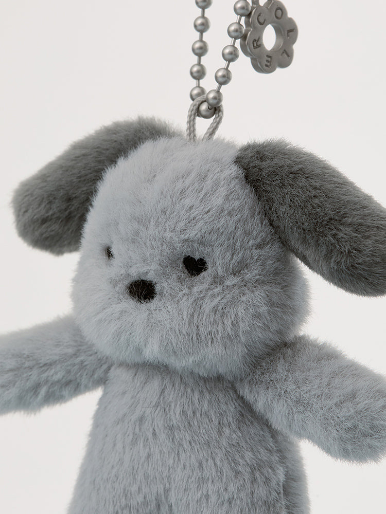 COLLER Furry mini Sticon Plush Keyring – LINE FRIENDS_US