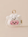 BT21 Fluffy mini Bag Charm Pouch