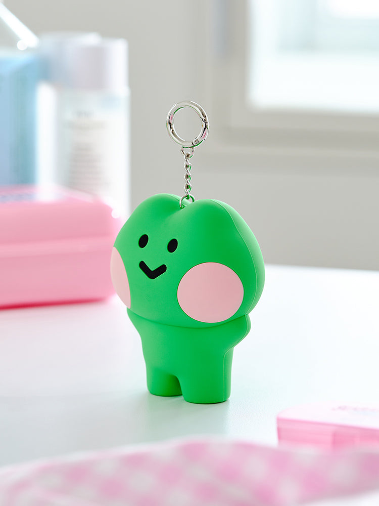 LINE FRIENDS minini STAY WITH lenini Silicone Keyring Pouch