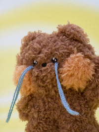 LINE FRIENDS minini Expression Plush Keyring