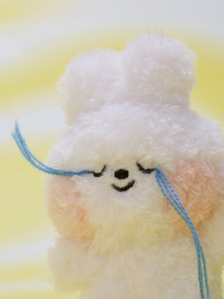 LINE FRIENDS minini Expression Plush Keyring