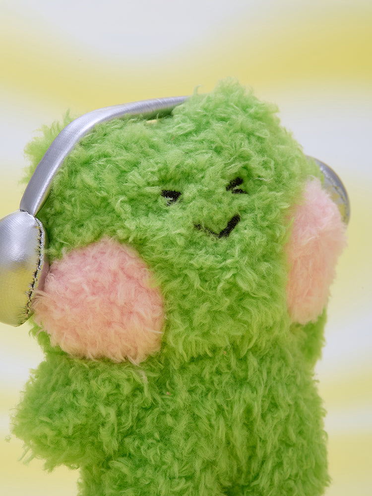 LINE FRIENDS minini Expression Plush Keyring