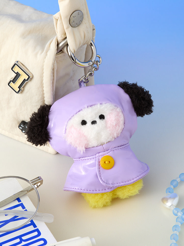 BT21 mini minini Rainy Day Plush Keyring