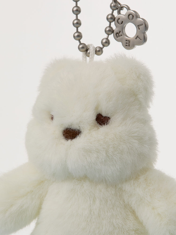 COLLER Furry mini Sticon Plush Keyring – LINE FRIENDS_US